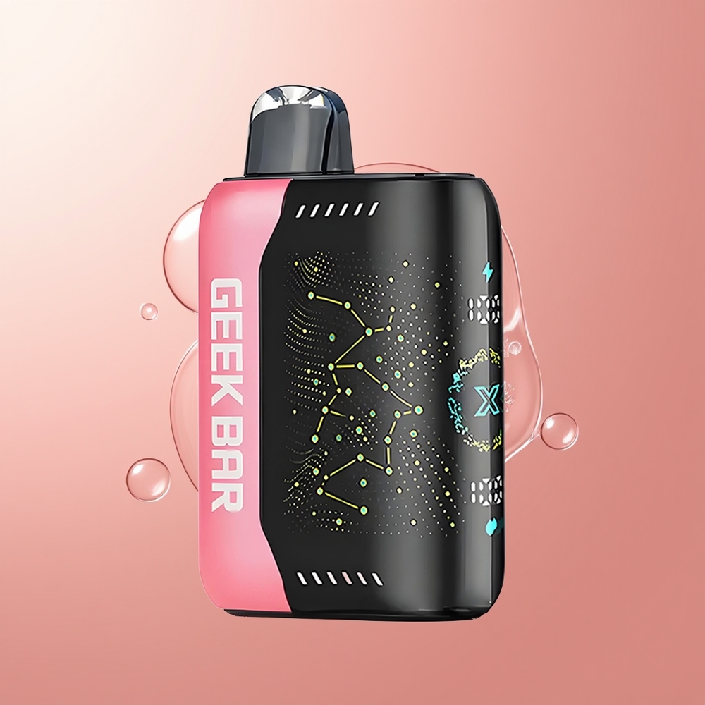 Strawberry Ice Geek GEEK BAR Pulse X 25000 Puffs Zero Nicotine