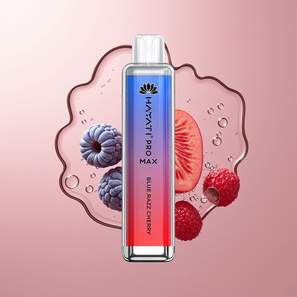 Blue Razz Cherry Hayati Pro 4000 Puffs Rechargeable