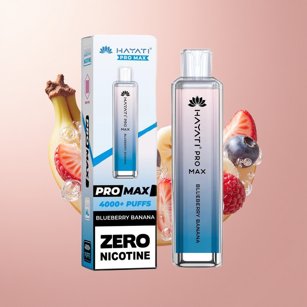 Blueberry Banana Hayati Pro Max 4000 Puffs 5% Nicotine