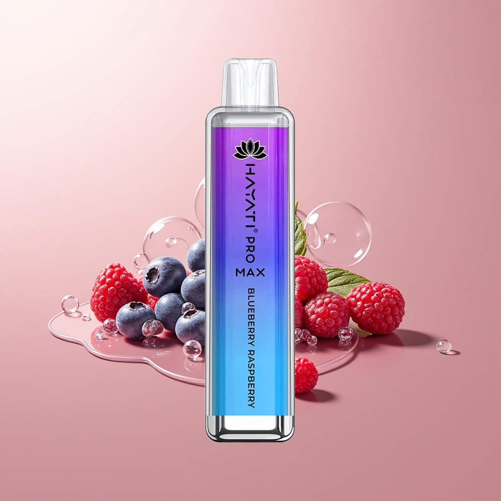 Blueberry Raspberry Hayati Pro Max 4000 Puffs Disposable Vape 1400mAh