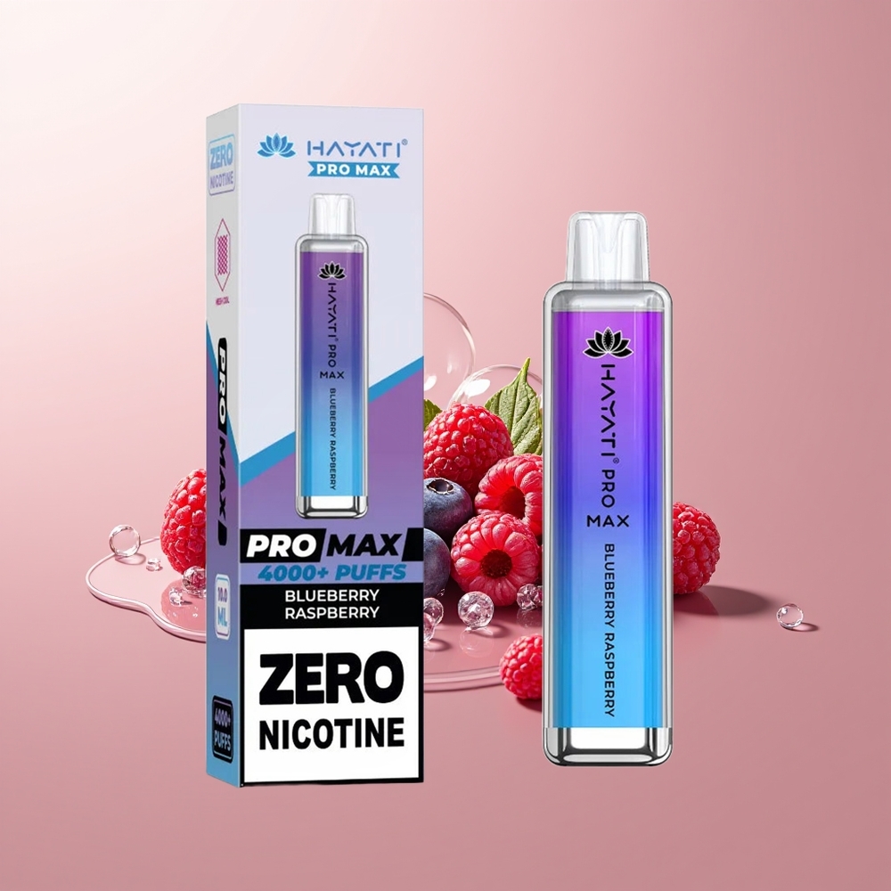 Blueberry Raspberry Hayati Pro Max 4000 Puffs Disposable Vape 1400mAh