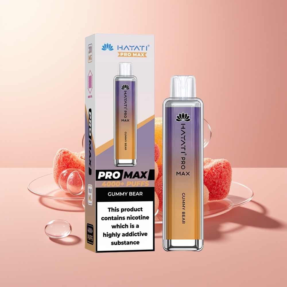 Gummy Bear Hayati Pro Max 4000 Puffs Disposable Vape 1400mAh
