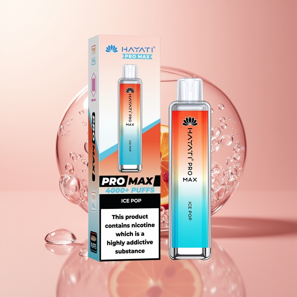 Ice Pop Hayati Pro Max 4000 Puffs Disposable Vape 1400mAh
