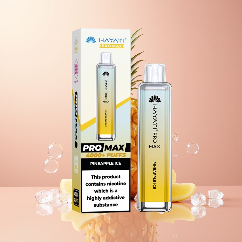 Pineapple Ice Hayati Pro Max 4000 Puffs Rechargeable