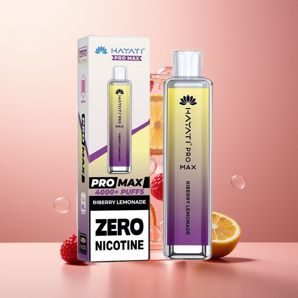 Riberry Lemonade Hayati Pro Max 4000 Puffs Rechargeable