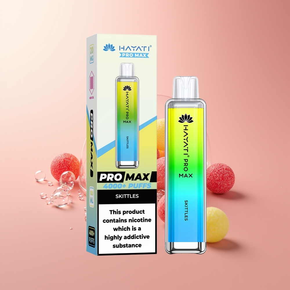 Skittles Hayati Pro Max 4000 Puffs Dual Mesh Disposable Vape