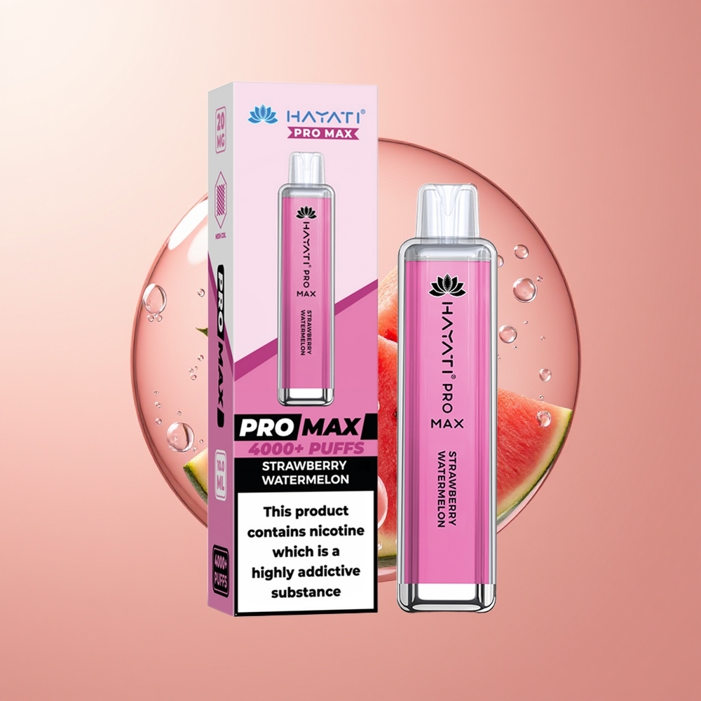 Strawberry Watermelon Hayati Pro Max 4000 Puffs 1400mAh