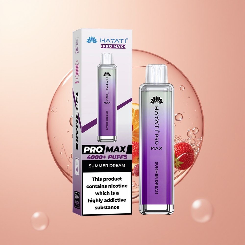 Summer Dream Hayati Pro Max 4000 Puffs Rechargeable