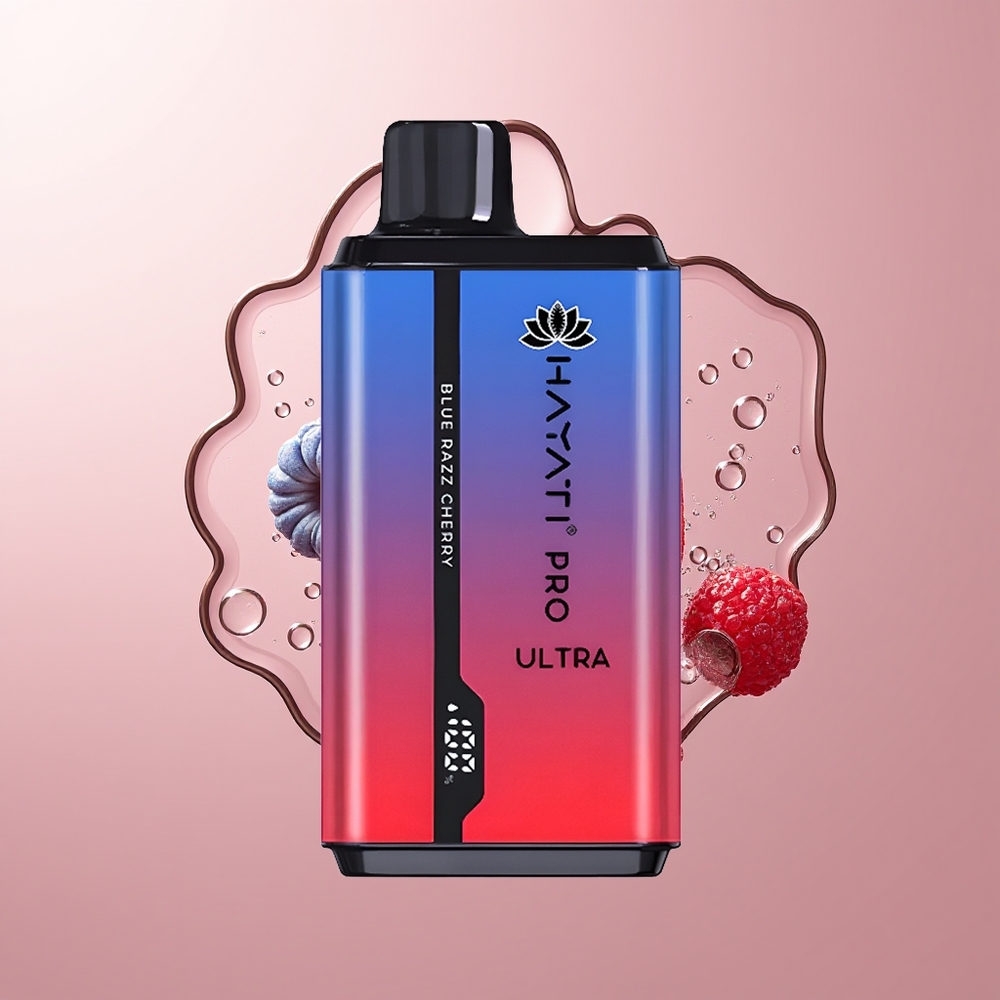Blue Razz Cherry Hayati Pro Ultra 15000 Puffs Disposable Vape