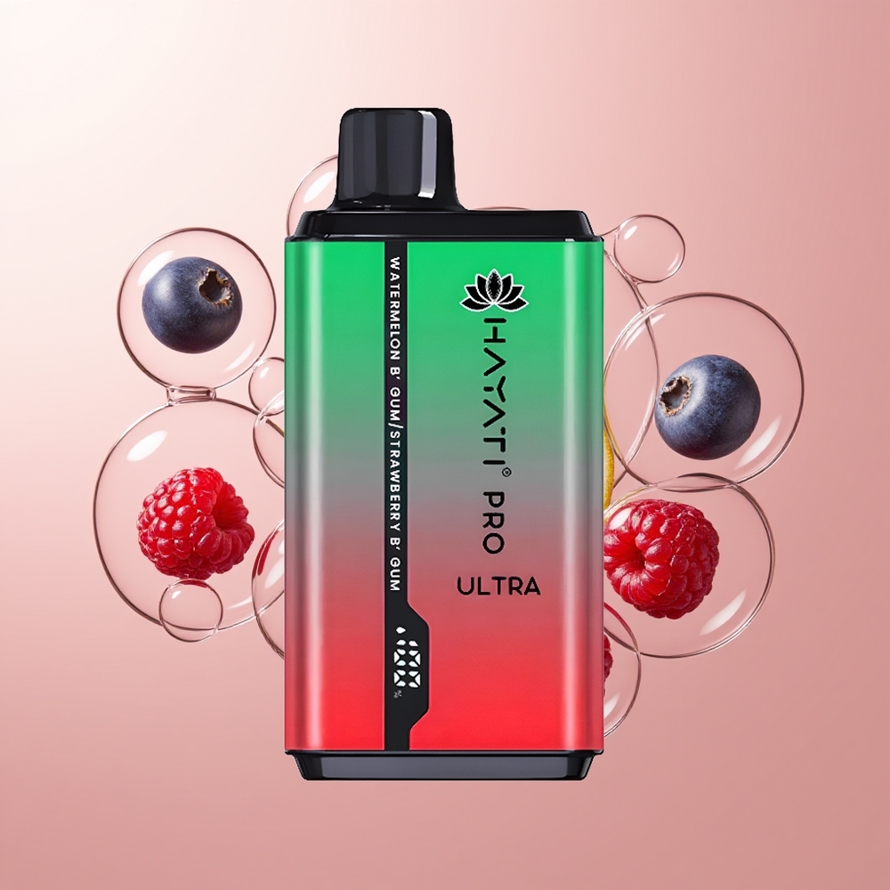 Blueberry Raspberry Cherry Lemon & Blueberry Hayati Pro Ultra 15000 Puffs Disposable Vape