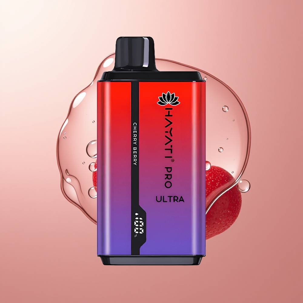 Cherry Berry Hayati Pro Ultra 15000 Puffs Disposable Vape