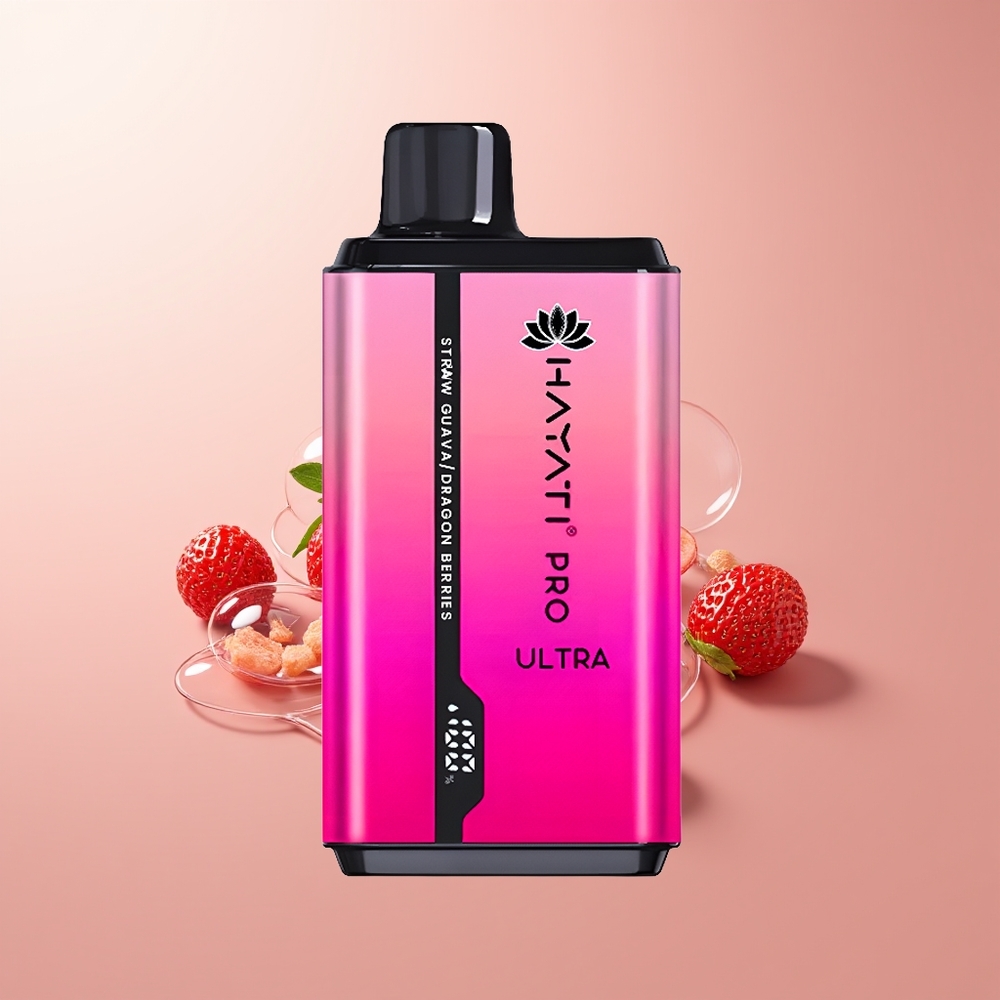 Strawberry Guava Dragon Berries Hayati Pro Ultra 15000 Puffs