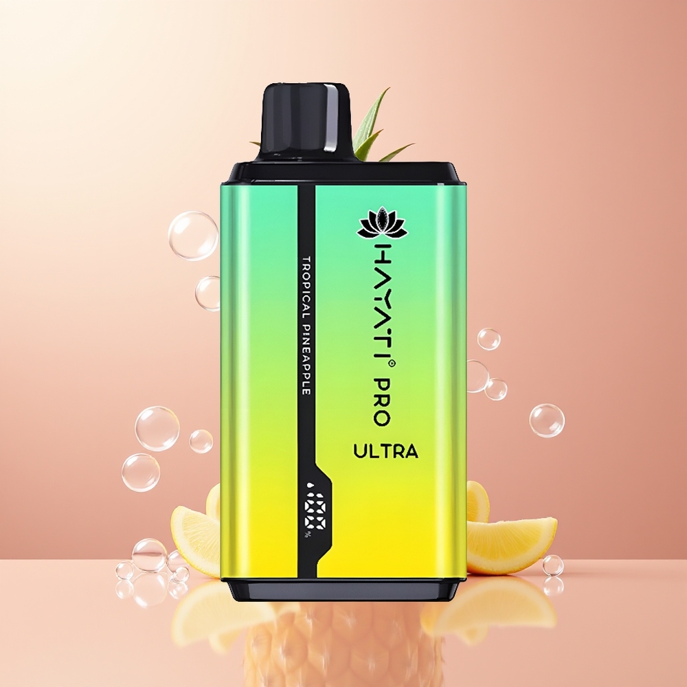 Tropical Pineapple Hayati Pro Ultra 15000 Puffs Disposable Vape