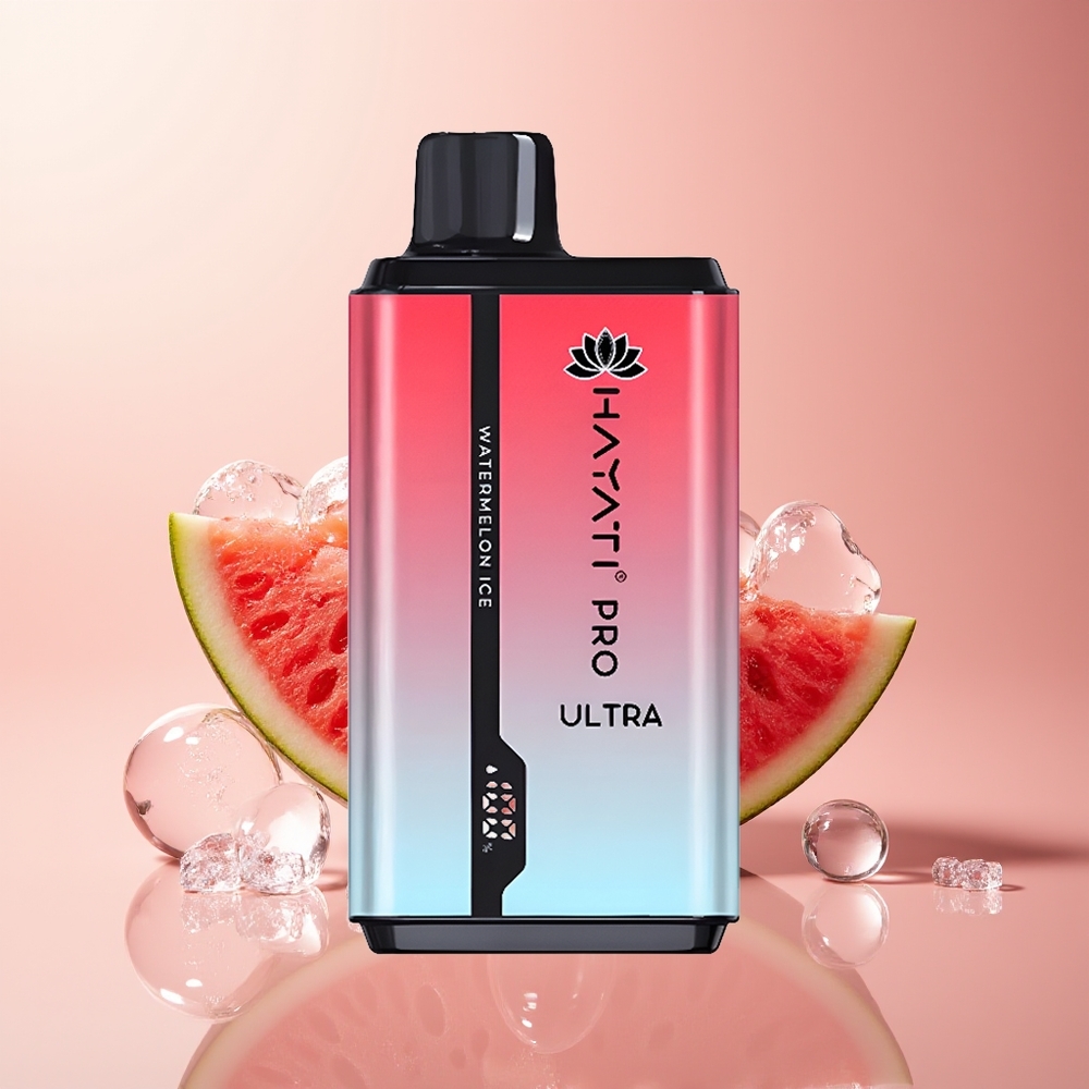 Watermelon Ice Hayati Pro Ultra 15000 Puffs Disposable Vape