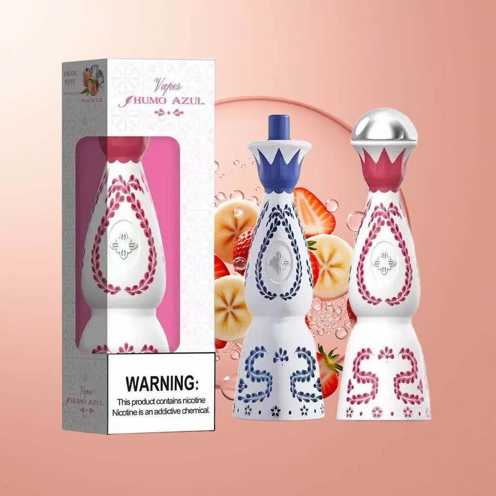 Strawberry Banana Humo Azul 15000 Puffs 20mL