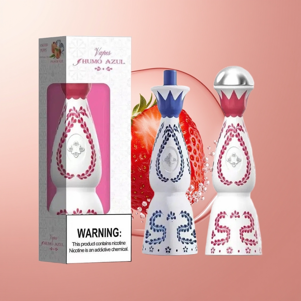 Strawberry Bear Humo Azul 15000 Puffs 20mL Disposable Vape