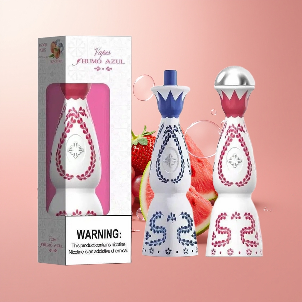 Strawberry Watermelon Grape Humo Azul 15000 Puffs 5% Nicotine