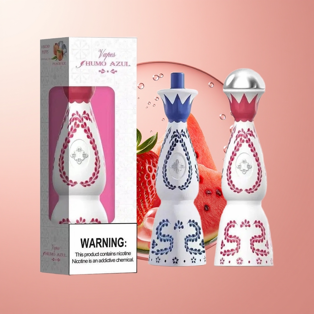 Strawberry Watermelon Humo Azul 15000 Puffs 20mL