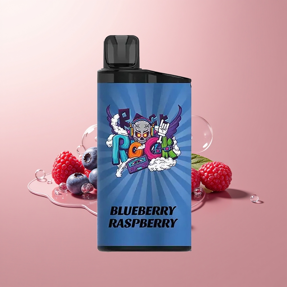 Blueberry Raspberry IGET Bar 3500 Puffs Disposable Vape 1400 mAh