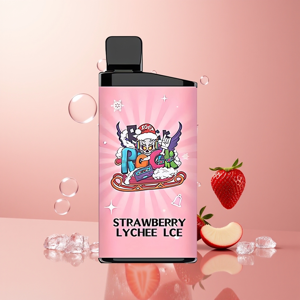 Strawberry Lychee Ice IGET Bar 3500 Puffs 1400 mAh
