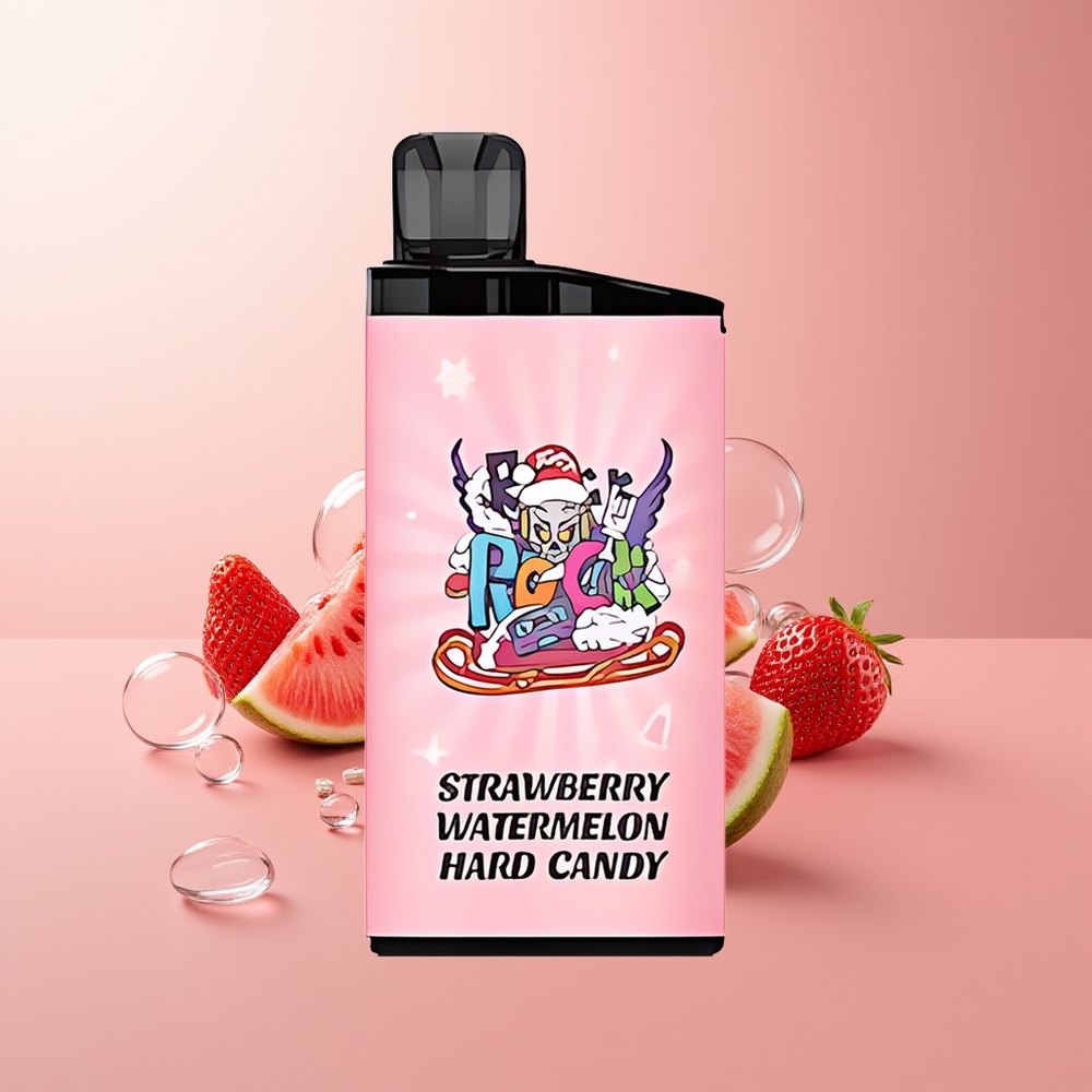 Strawberry Watermelon Hard Candy IGET Bar 3500 Puffs Disposable Vape