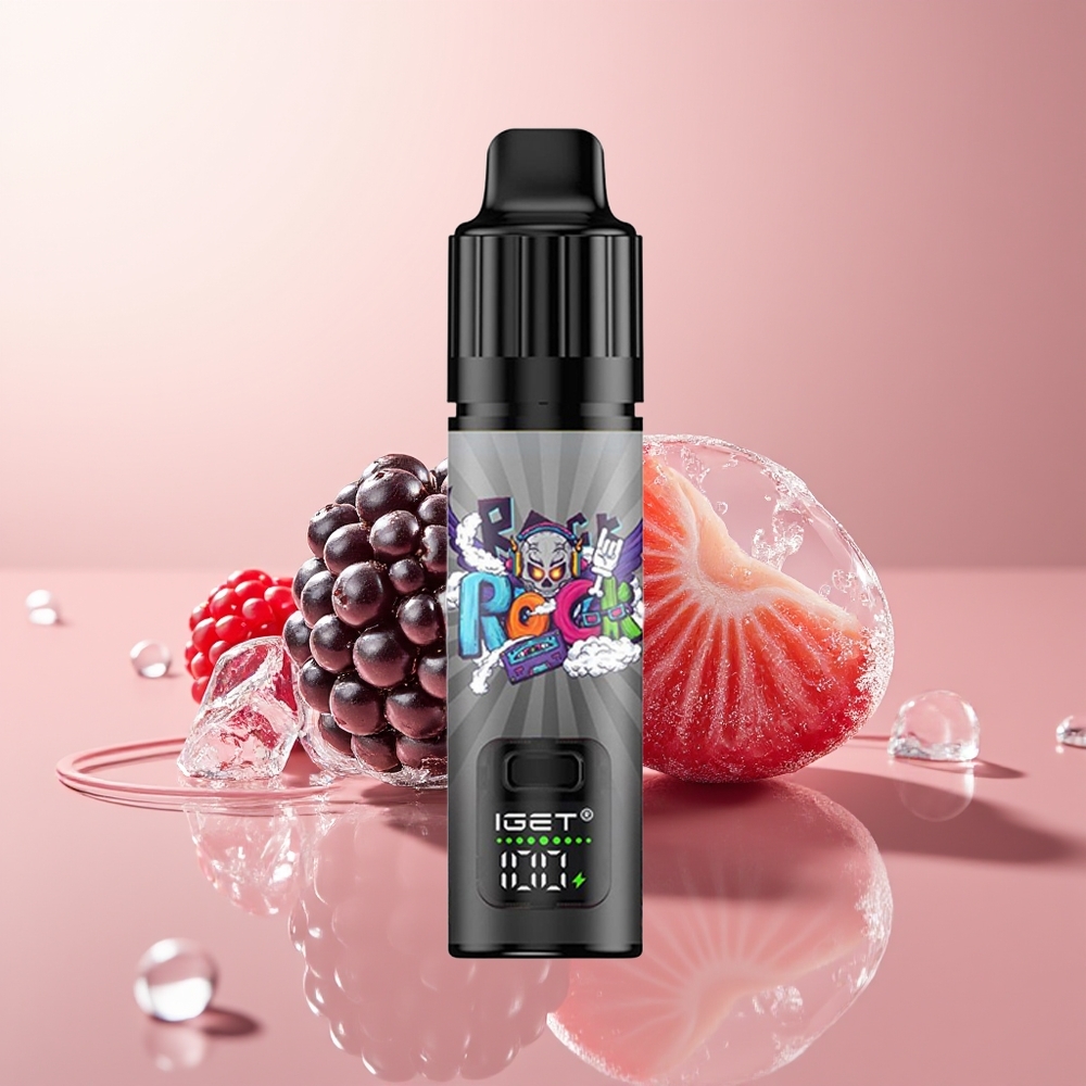 Blackberry Ice IGET BAR PLUS S3 POD 10000 Puffs Disposable Vape 950mAh