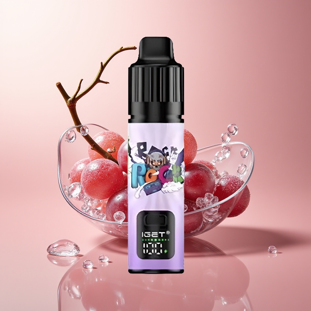 Grape Ice IGET BAR PLUS S3 POD 10000 Puffs 950 mAh Disposable Vape