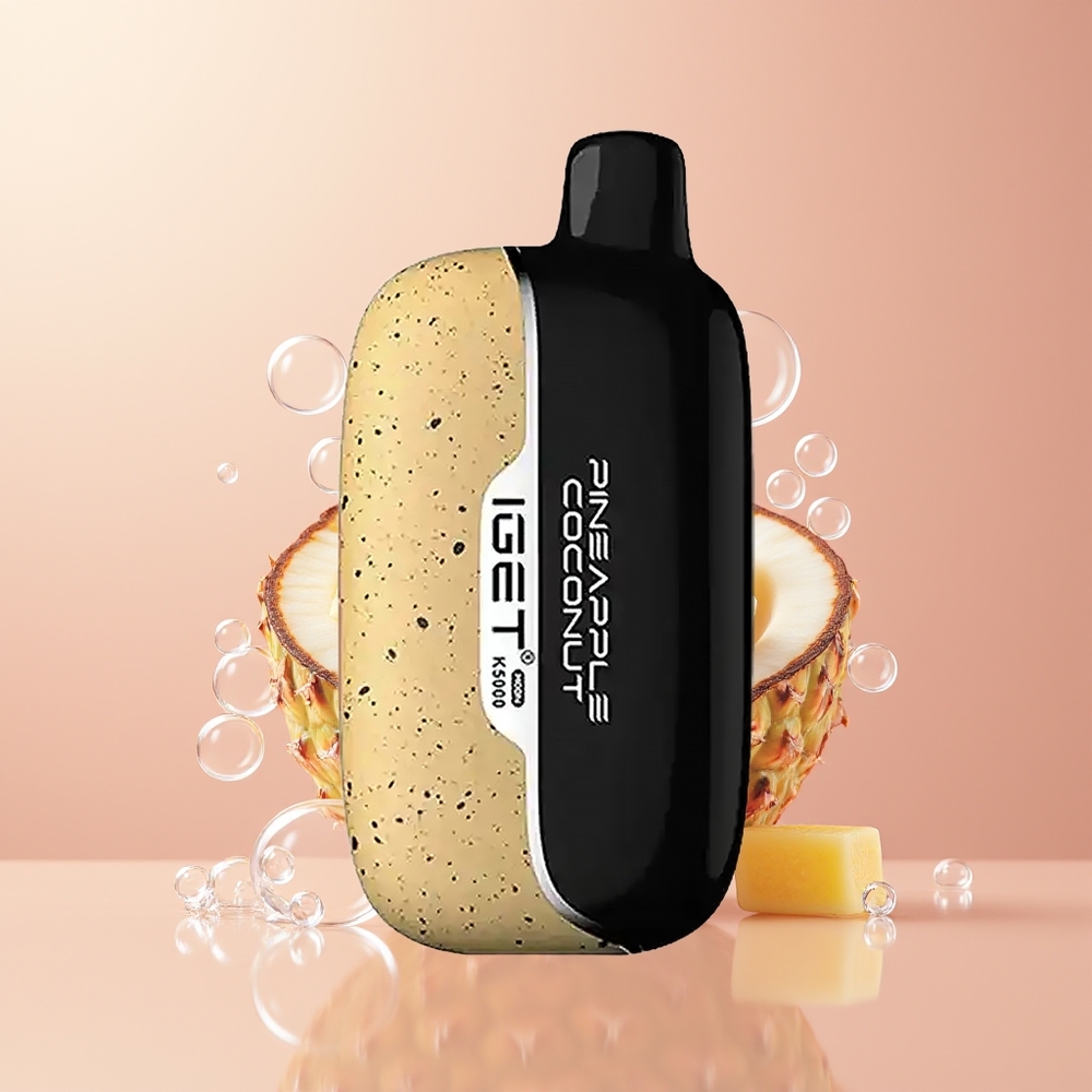 Pineapple Coconut IGET Moon K5000 5000 Puffs PC Disposable Vape