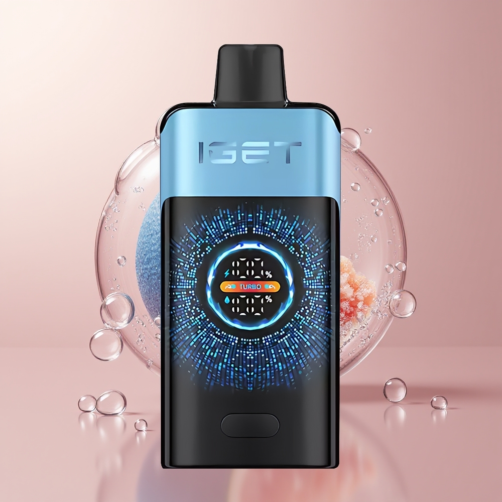 Blue Monster IGET ONE 12000 Puffs Disposable Vape with Large Curved Color Screen