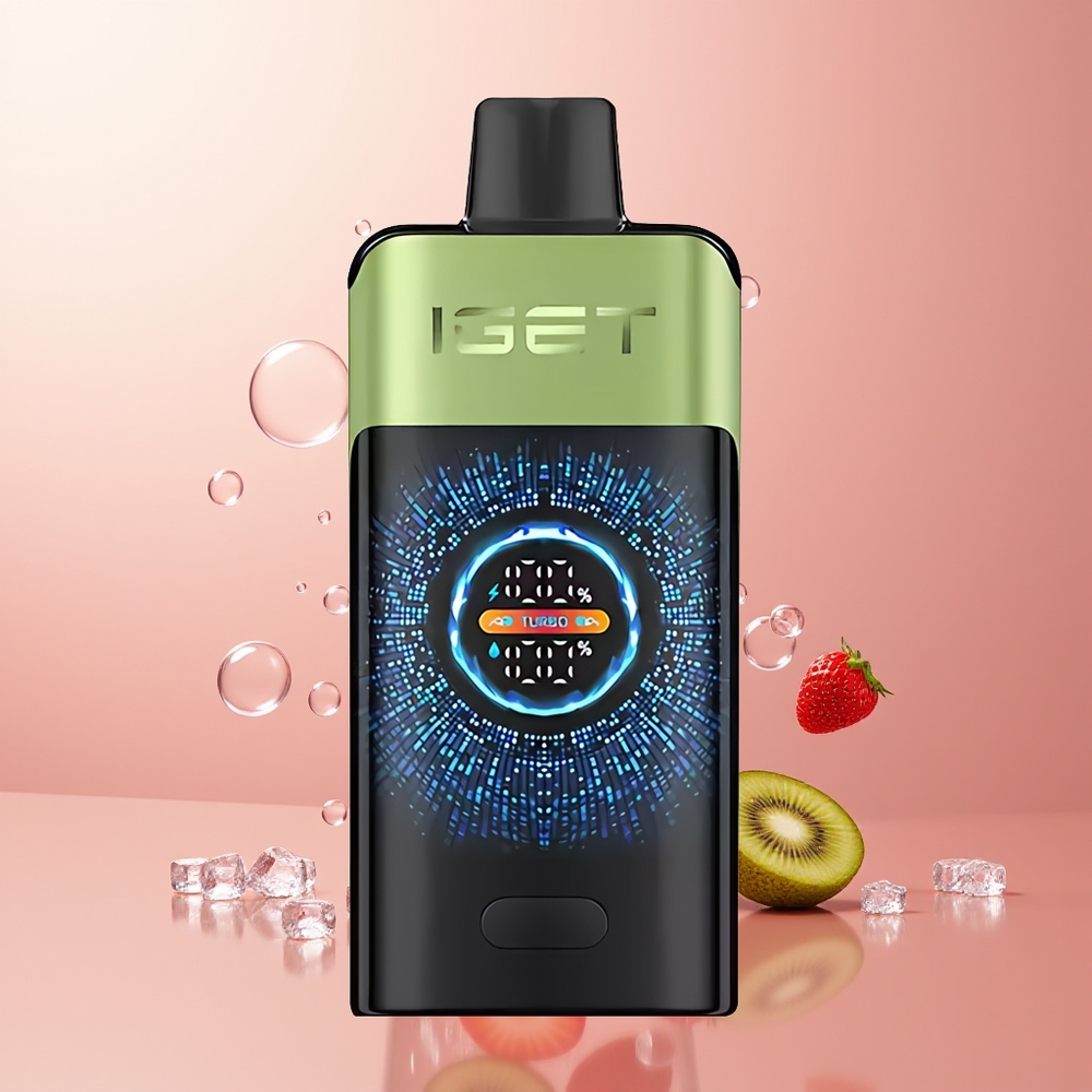 Strawberry Kiwi Ice IGET ONE 12000 Puffs Dual Mesh
