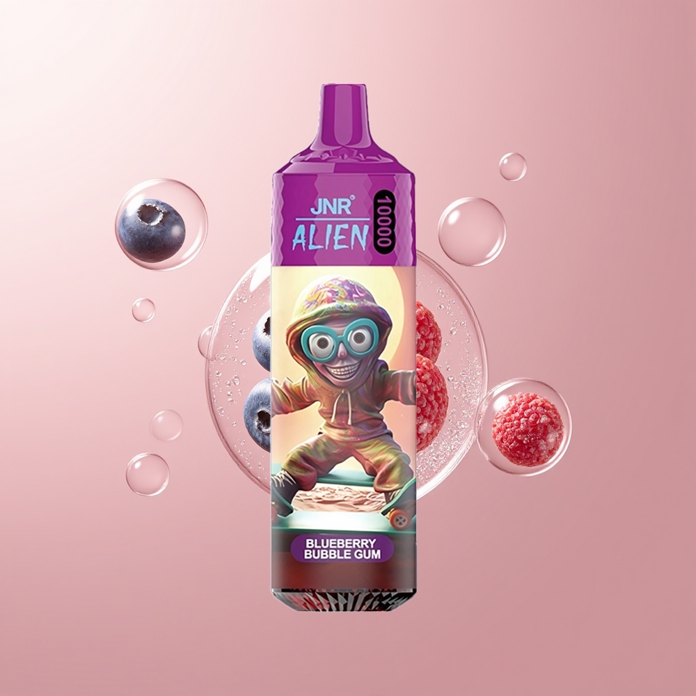 Blueberry Bubble Gum JNR Alien 10000 RGB Puffs