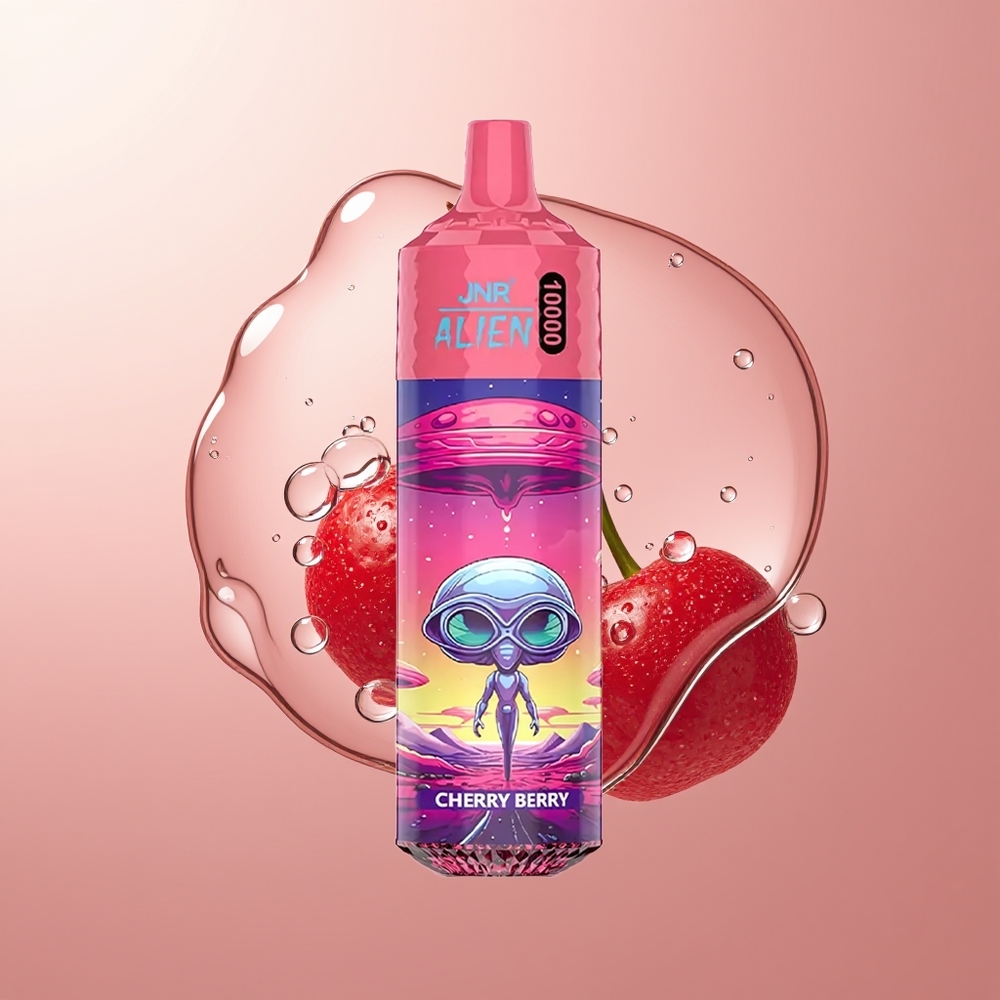 Cherry Berry JNR Alien 10000 Puffs RGB LED