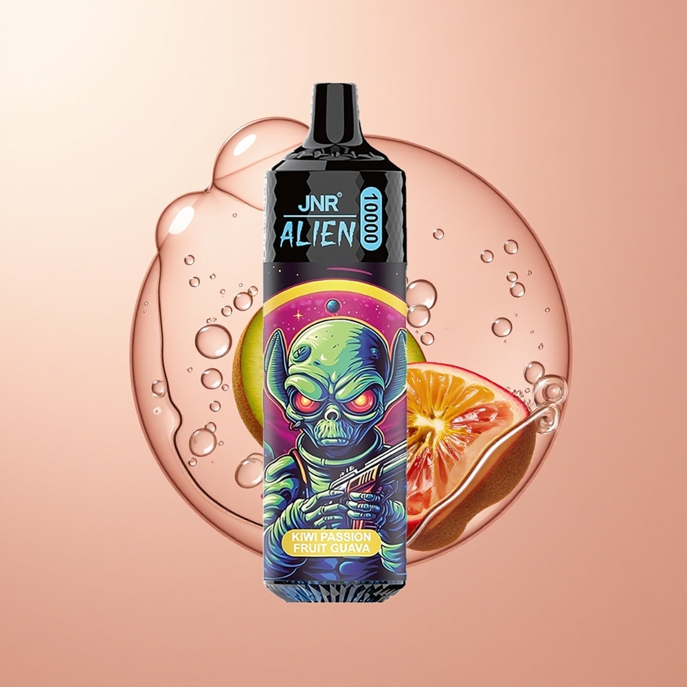 Kiwi Passion Fruit Guava JNR Alien 10000 Puffs LED RGB