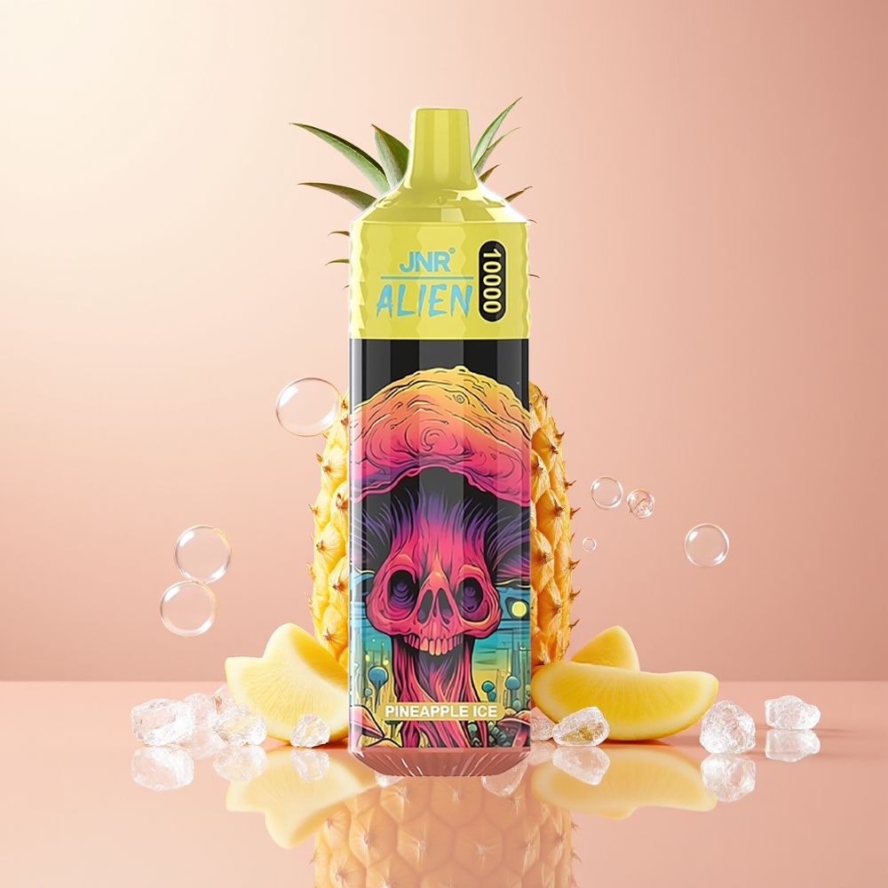 Pineapple Ice JNR Alien 10000 Puffs LED RGB Disposable Vape