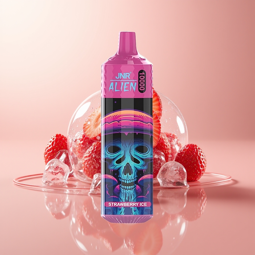 Strawberry Ice JNR Alien 10000 Puffs LED RGB