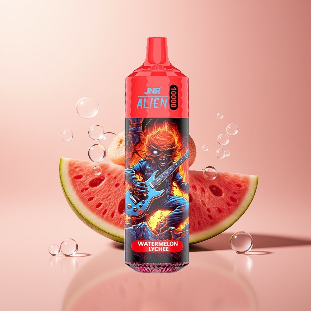 Watermelon Lychee JNR Alien 10000 Puffs RGB LED