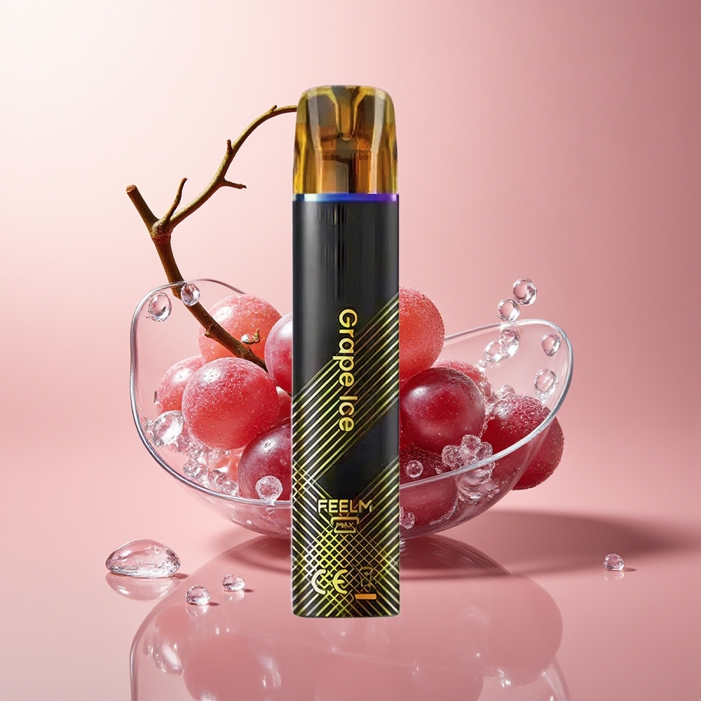 Grape Ice JNR Black&Golden 800 Puffs Disposable Vape 2% Nicotine
