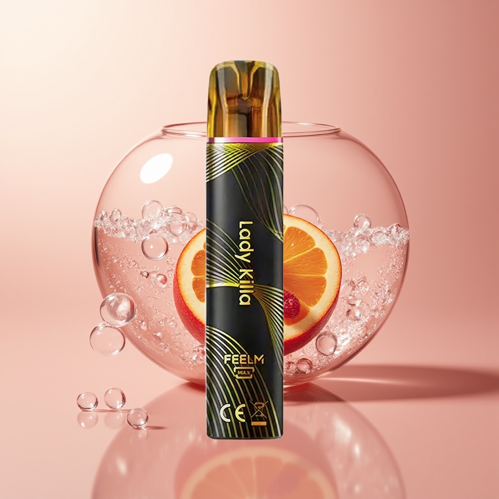 Lady Killa JNR Black&Golden 800 Puffs Disposable Vape