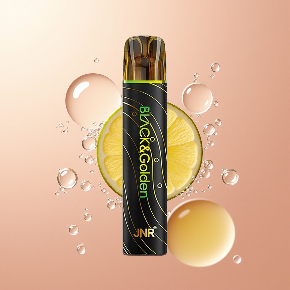 Lemon & Lime JNR Black&Golden 800 Puffs Disposable Vape 550mAh