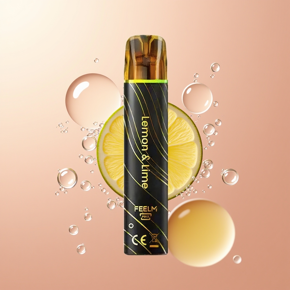 Lemon & Lime JNR Black&Golden 800 Puffs Disposable Vape 550mAh