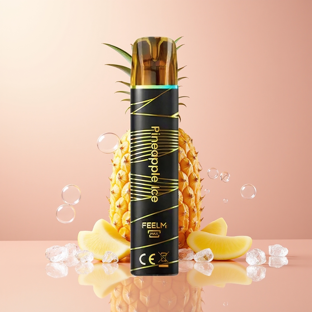 Pineapple Ice JNR Black&Golden 800 Puffs Disposable Vape 2% Nicotine