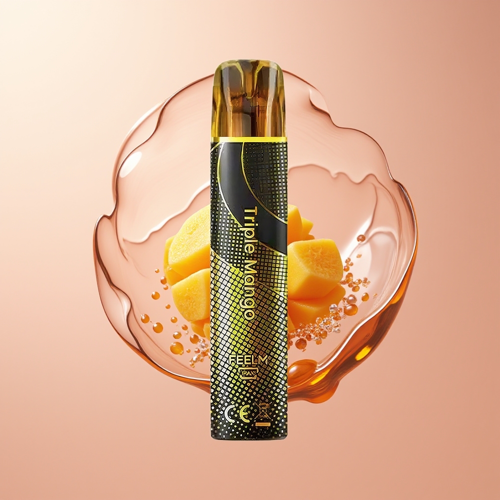 Triple Mango JNR Black&Golden 800 Puffs Disposable Vape 2% Nicotine