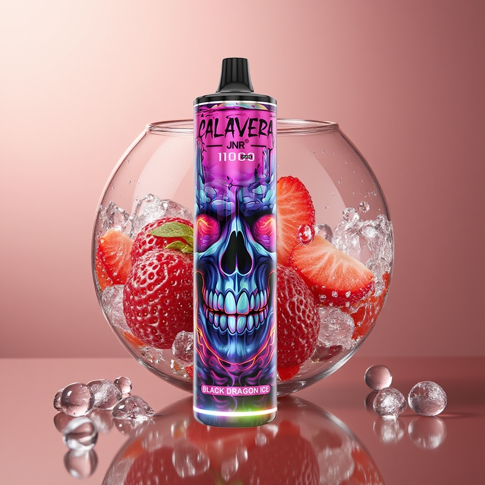 Black Dragon Ice JNR Calavera 11000 Puffs Disposable Vape 21ml E-Liquid