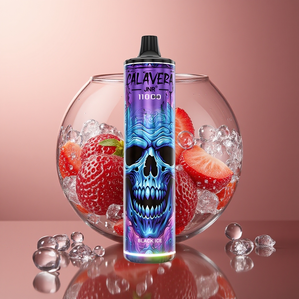 Black Ice JNR Calavera 11000 Puffs Disposable Vape 21ml E-Liquid Capacity