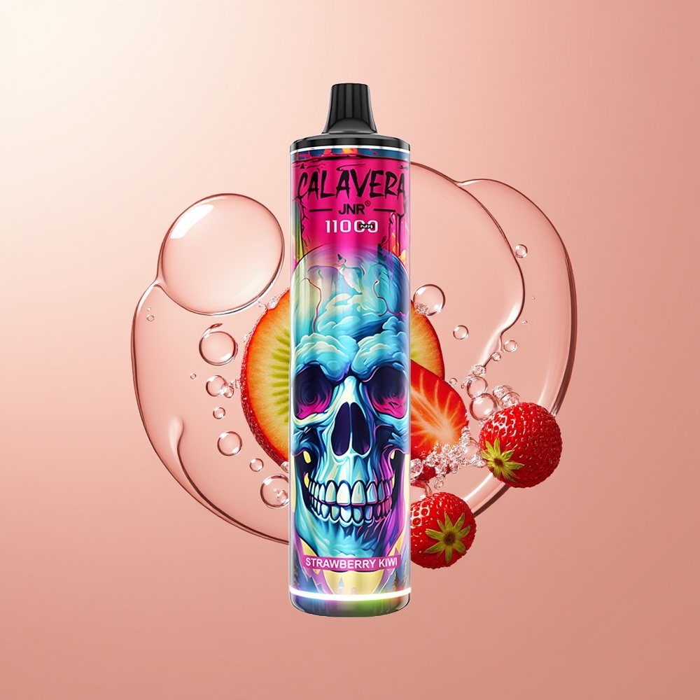 Strawberry Kiwi JNR Calavera 11000 Puffs 21ml Disposable Vape
