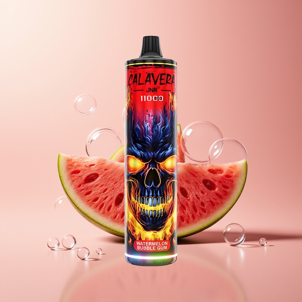 Watermelon Bubble Gum JNR Calavera 11000 Puffs Disposable Vape 850mAh