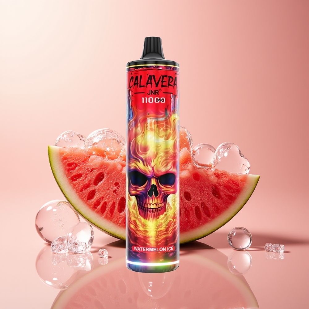Watermelon Ice JNR Calavera 11000 Puffs 850mAh Disposable Vape
