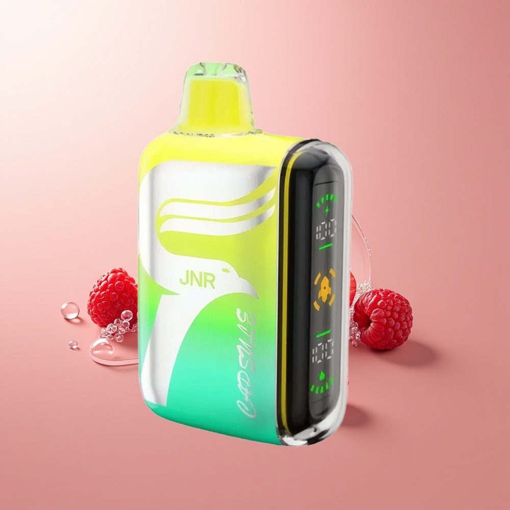 Strawberry Raspberry Cherry JNR Capsule 15000 Puffs Dual Mesh Coil