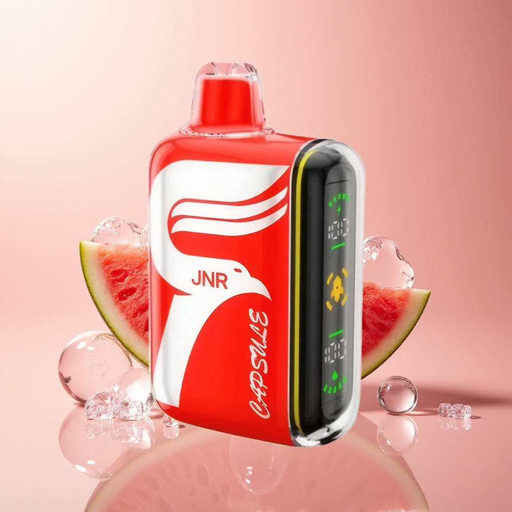 Watermelon Ice JNR Capsule 15000 Puffs Dual Mesh Coil