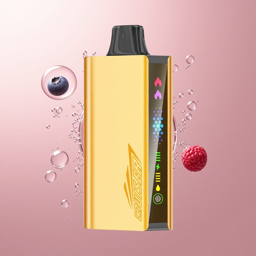 Blueberry Blast JNR Cruiser 12000 Puffs Animation Screen Disposable Vape